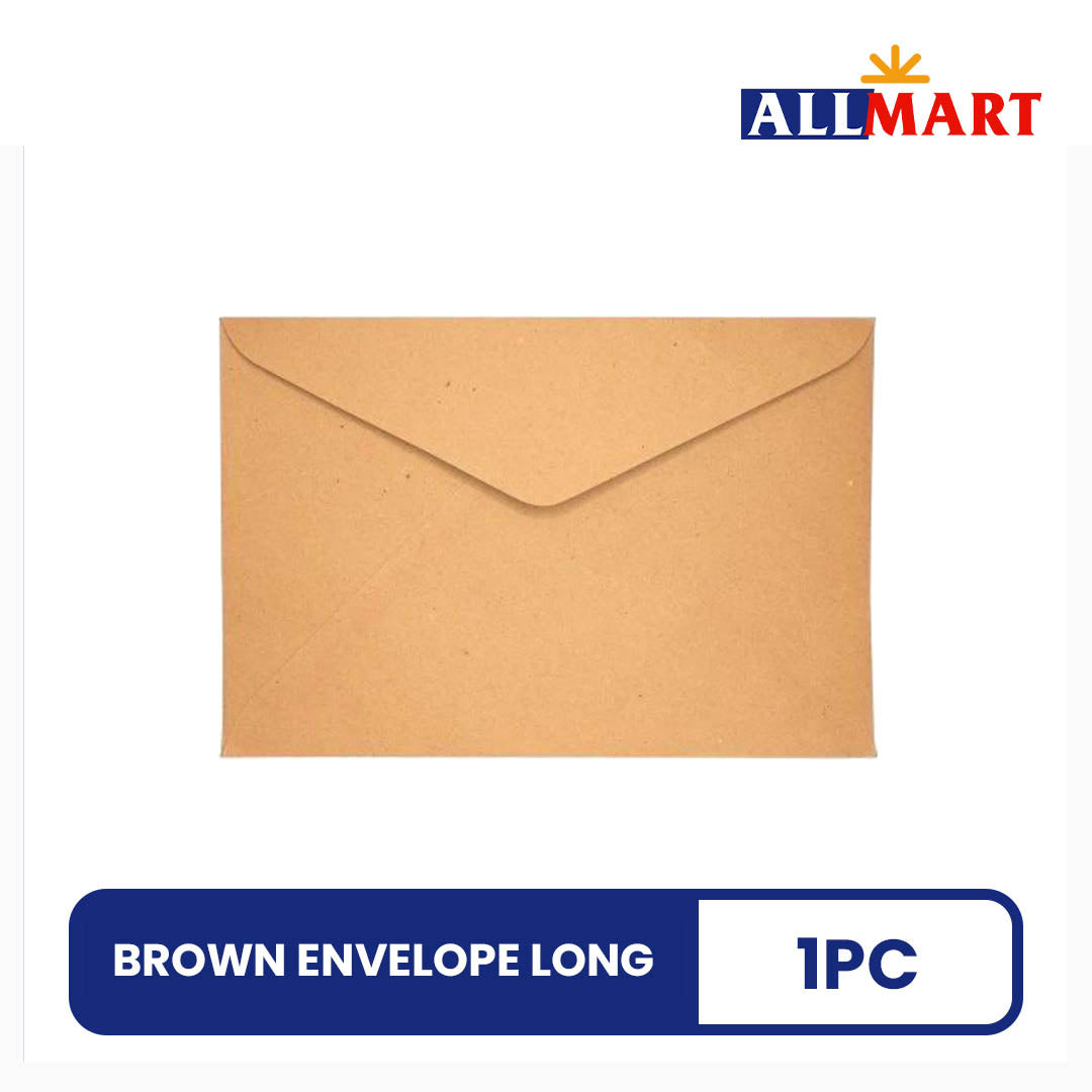 Brown Envelope Long 1pc