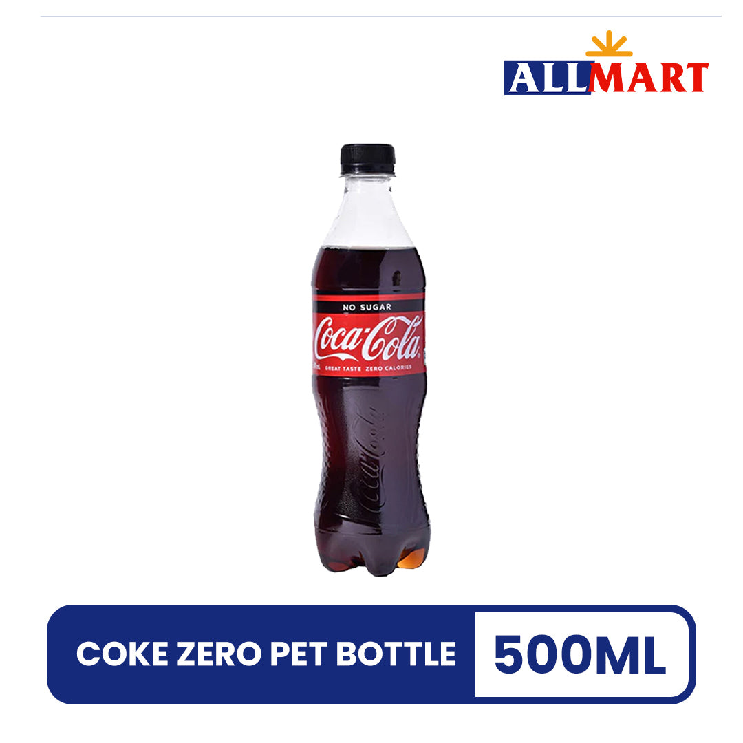 Coke Zero Pet Bottle 500ml