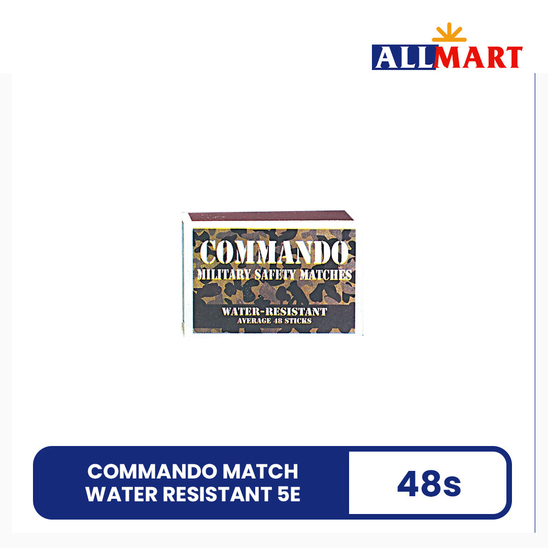 Commando Match Water Resistant 48s