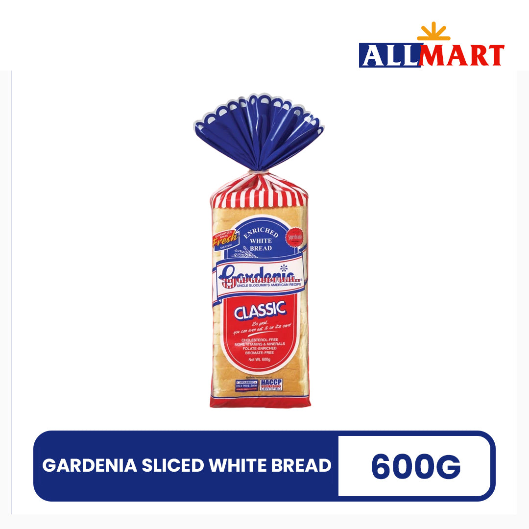 Gardenia Sliced White Bread 600g