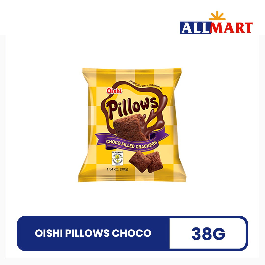 Oishi Pillows Choco 38g