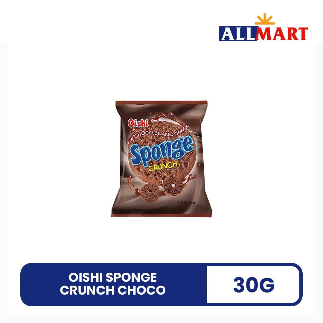 Oishi Sponge Crunch Choco 30g