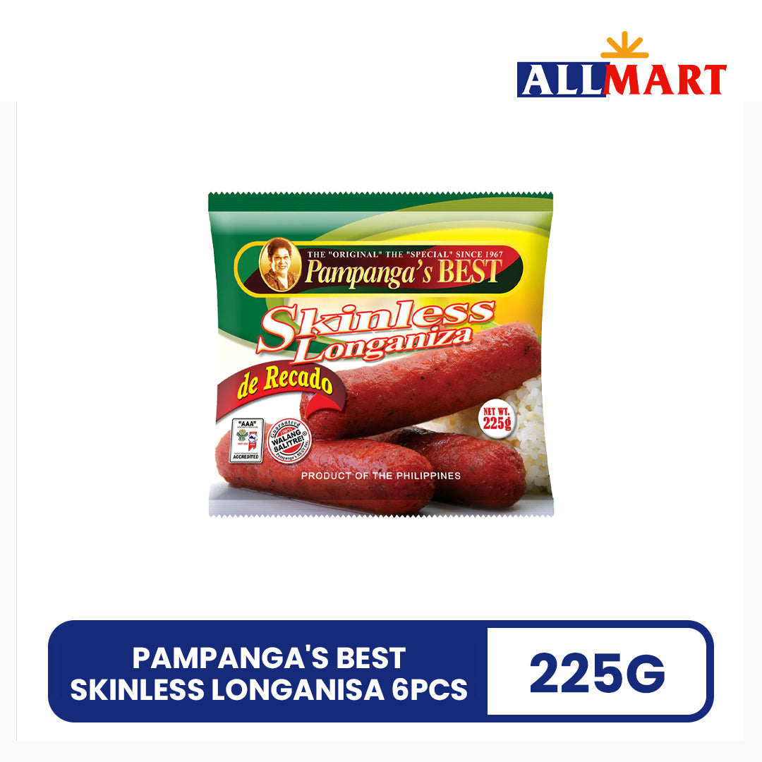 Pampanga's Best Skinless Longanisa 6pcs 225g