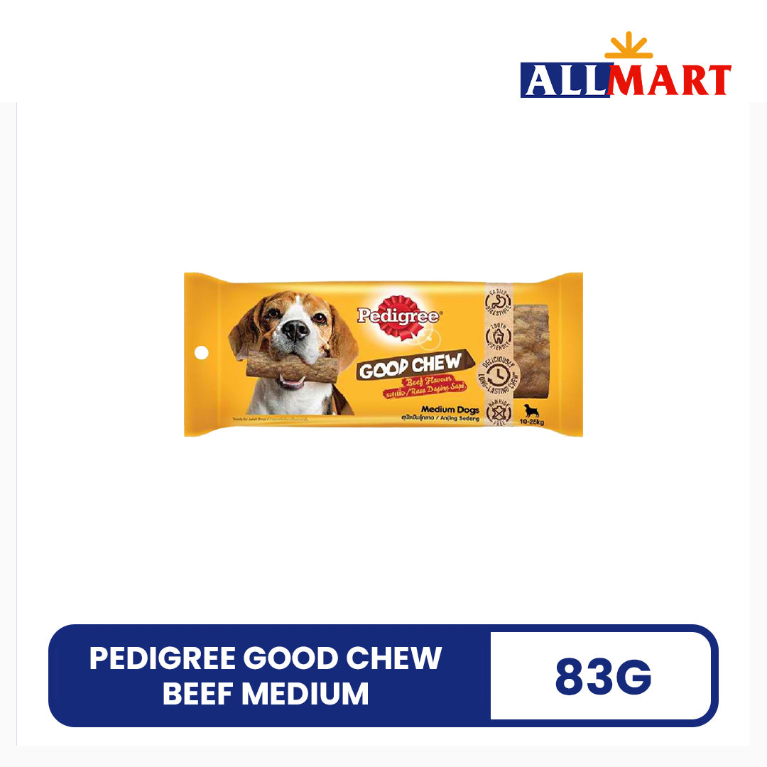 Pedigree Good Chew Beef Medium 83g