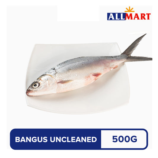 Bangus / Milkfish Whole Uncleaned 500g up