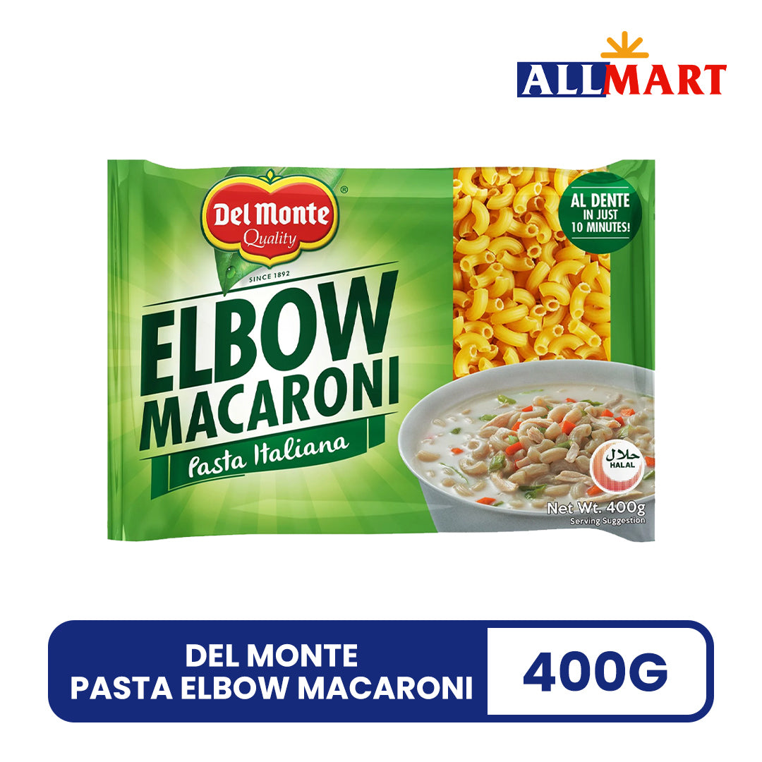 Del Monte Pasta Elbow Macaroni 400g