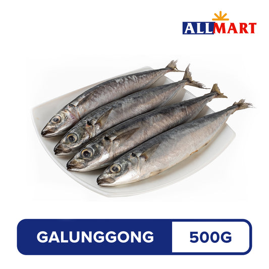 Galunggong / Mackerel Scad Uncleaned 500g