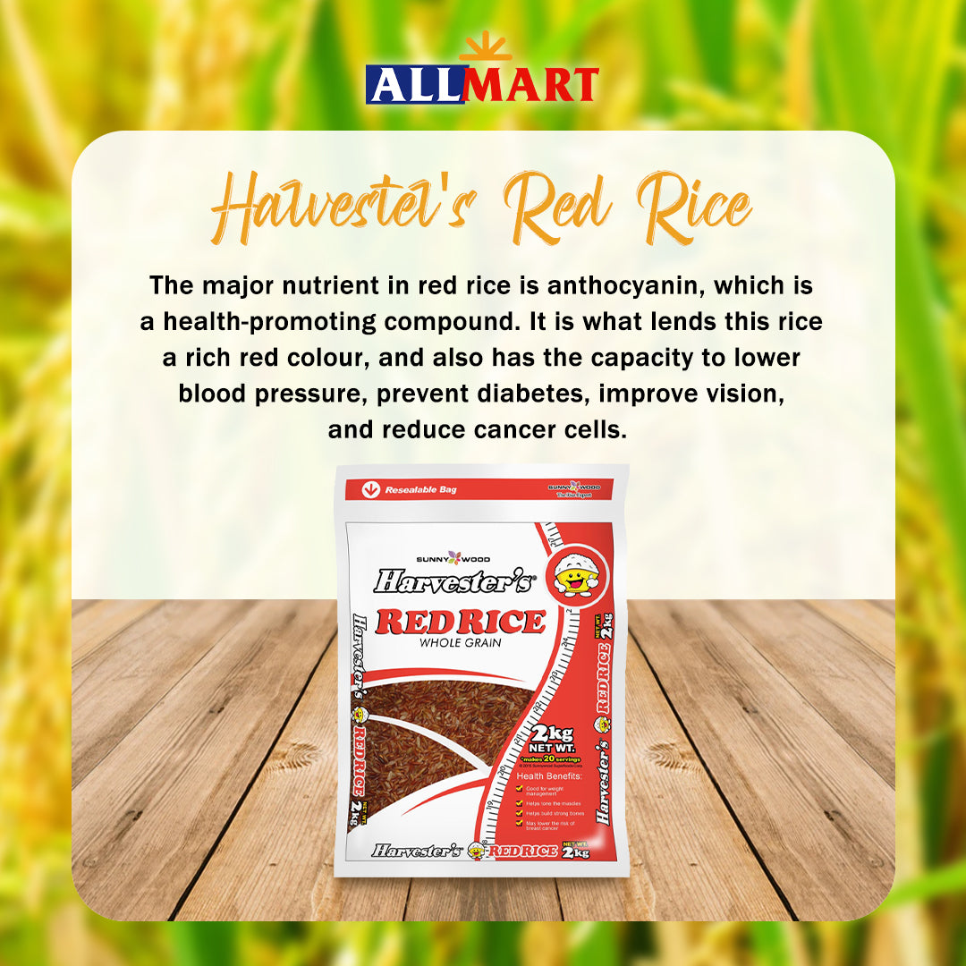Harvester's Red Rice 2kg