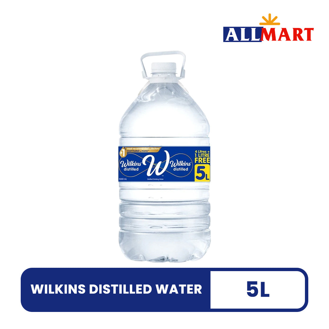 Wilkins Distilled Water 5L