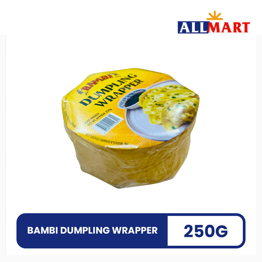 Bambi Dumpling Wrapper (Yellow) 250g
