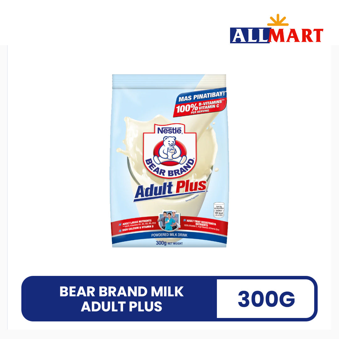 Bear Brand Milk Adult Plus 300g