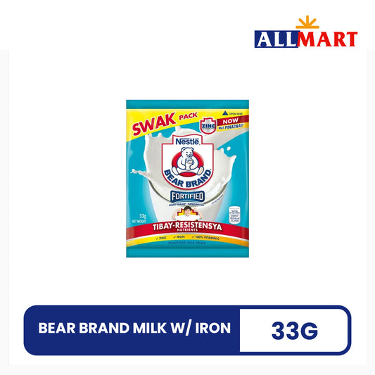 Bear Brand Milk W/ Iron 33g