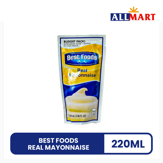 Best Foods Real Mayonnaise 220ml