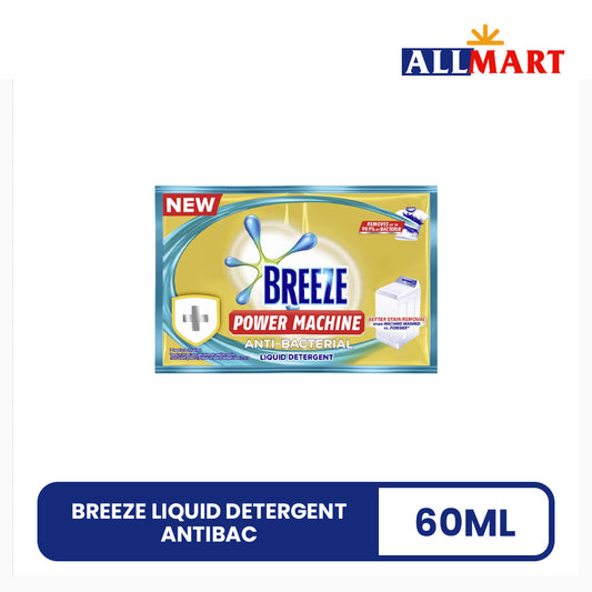 Breeze Liquid Detergent Antibac 60ml