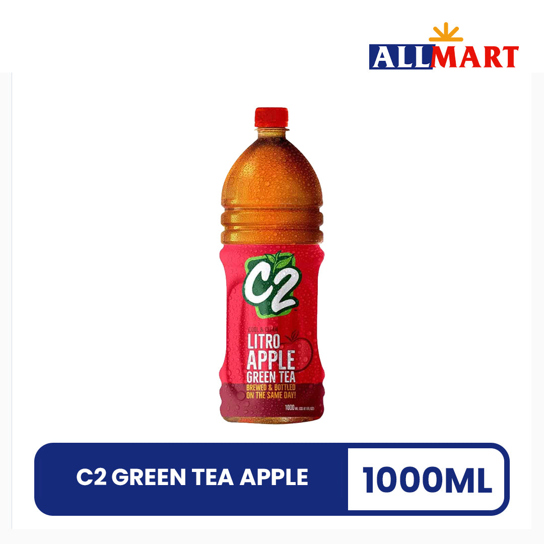 C2 Green Tea Apple 1L