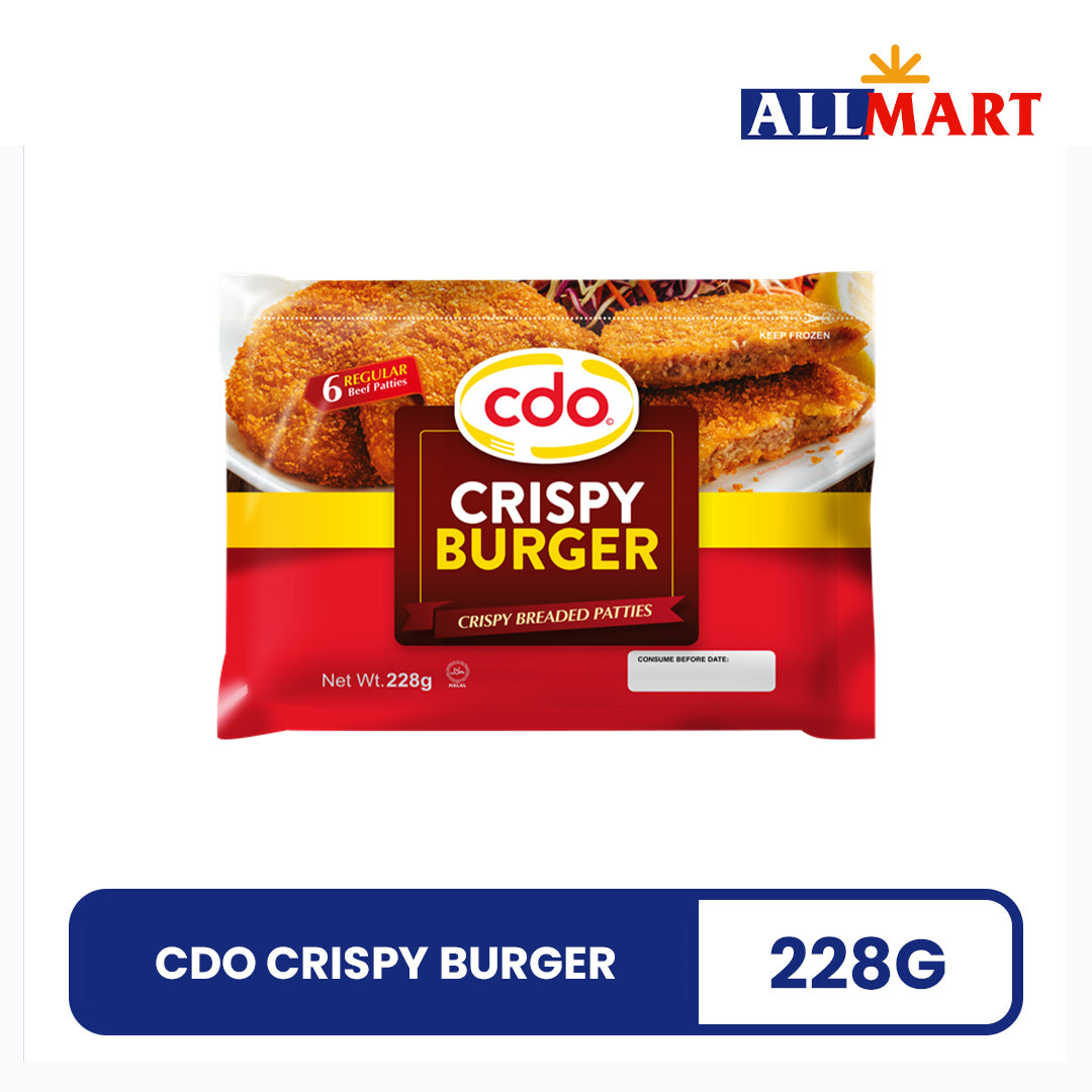 CDO Crispy Burger 228g – ALLMART SHOP