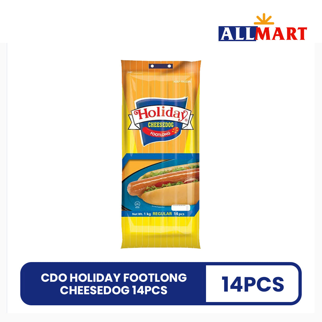 CDO Holiday Footlong Cheesedog 14pcs 1kg