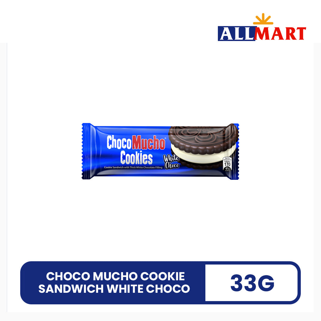 Choco Mucho Cookie Sandwich White Choco 33g