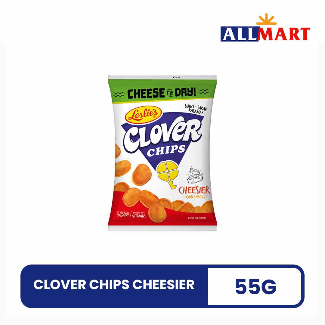 Clover Chips Cheesier 55g