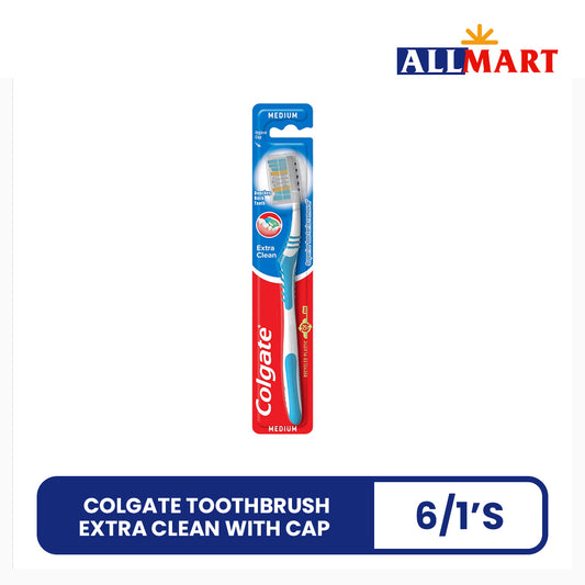 Colgate Toothbrush Extra Clean W/ Cap 1's