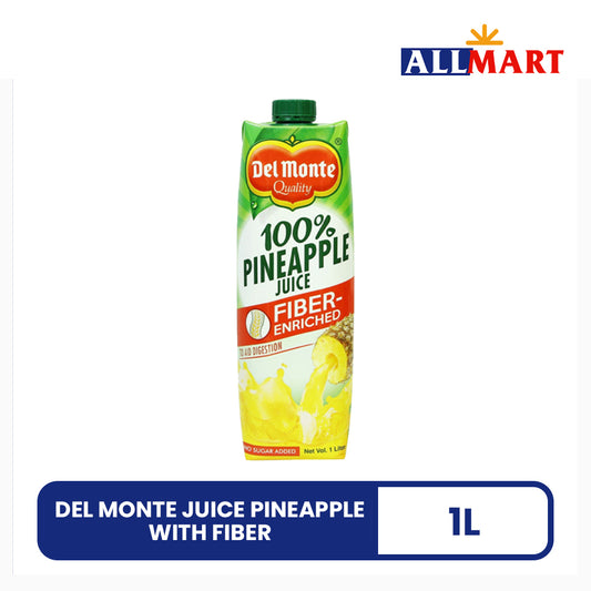 Del Monte Juice Pineapple with Fiber 1L