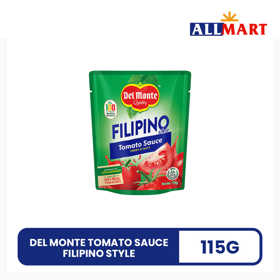 Del Monte Tomato Sauce Filipino Style 115g