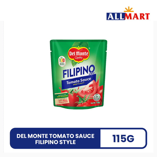 Del Monte Tomato Sauce Filipino Style 115g