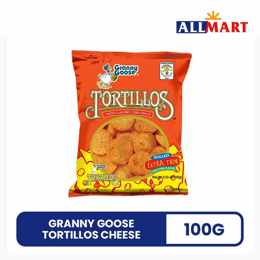 Granny Goose Tortillos Cheese 100g