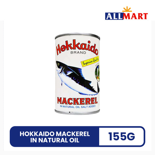 Hokkaido MackereI in Natural Oil 155g