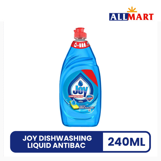 Joy Dishwashing Liquid Antibac 240ml