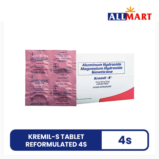 Kremil-S Tablet Reformulated 4s