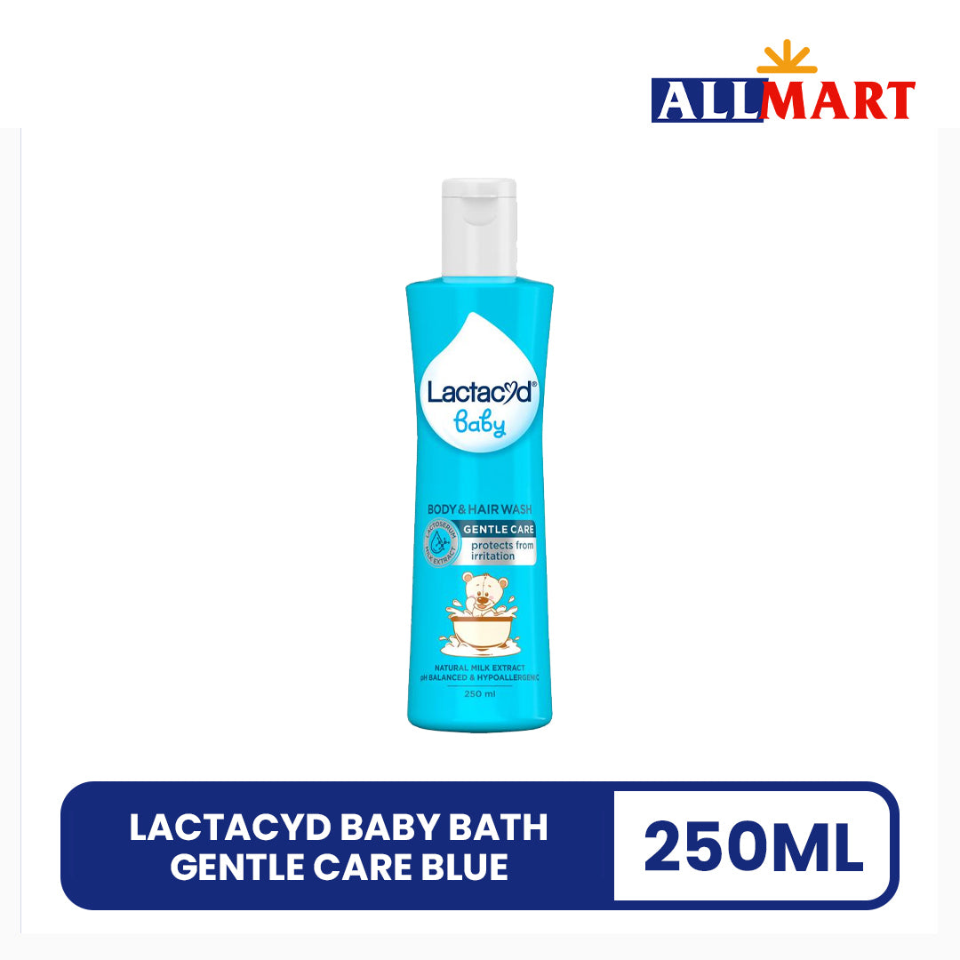 Lactacyd Baby Bath Gentle Care Blue 250ml