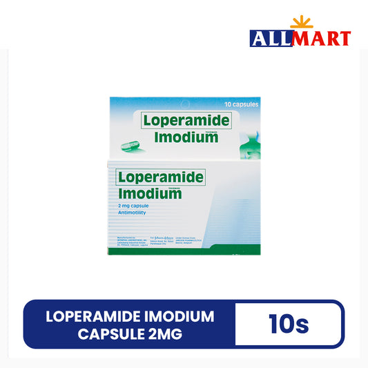 Loperamide Imodium Capsule 2mg 10s