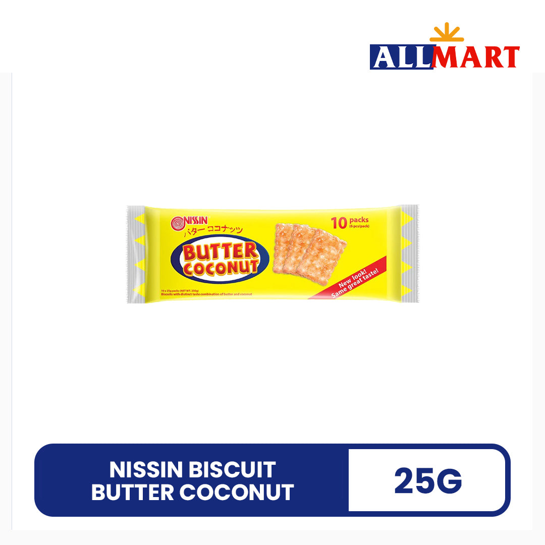 Nissin Biscuit Butter Coconut 25g