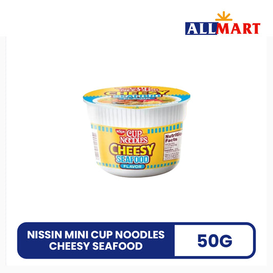 Nissin Mini Cup Noodles Cheesy Seafood 50g