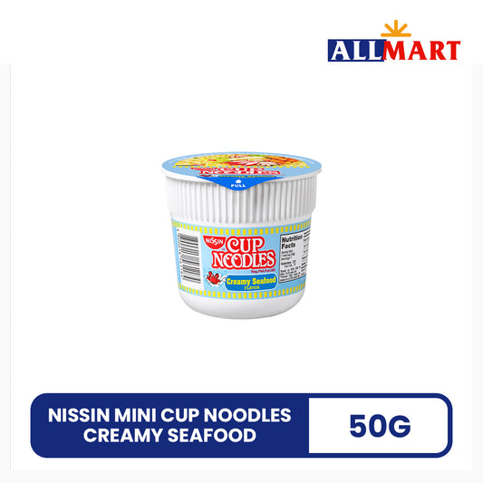 Nissin Mini Cup Noodles Creamy Seafood 50g