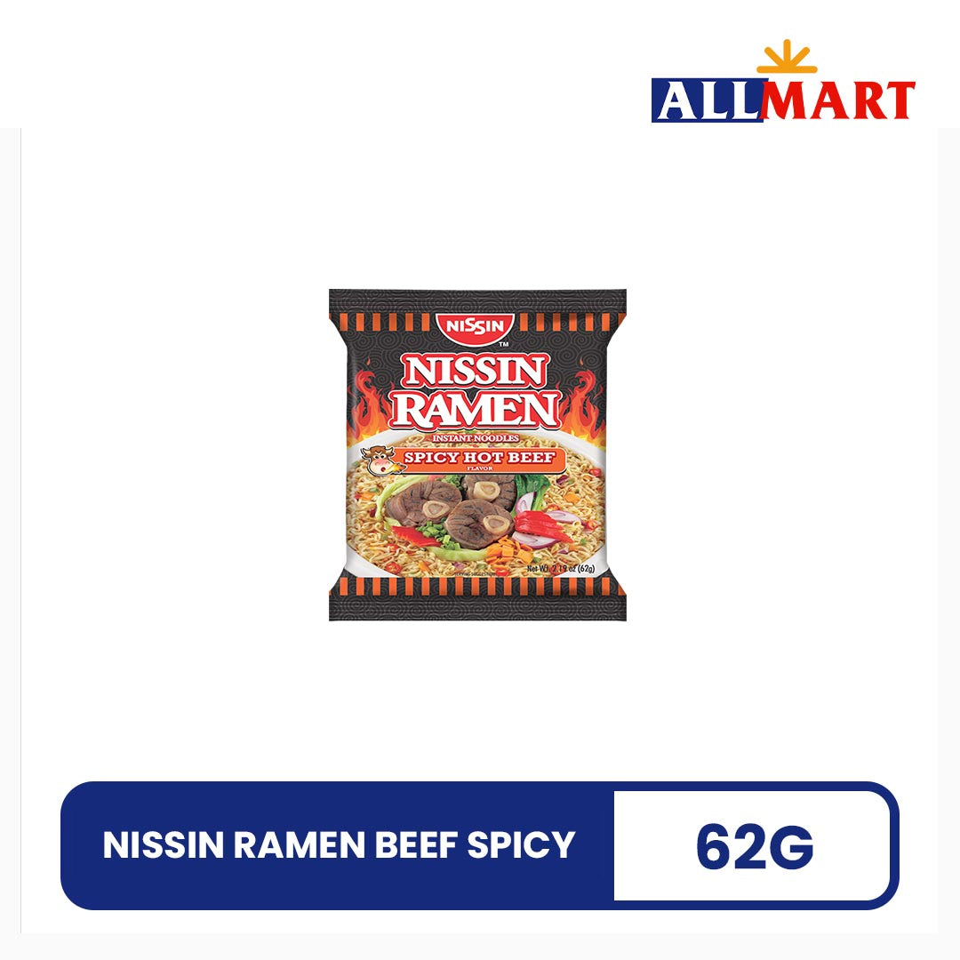 Nissin Ramen Beef Spicy 62g