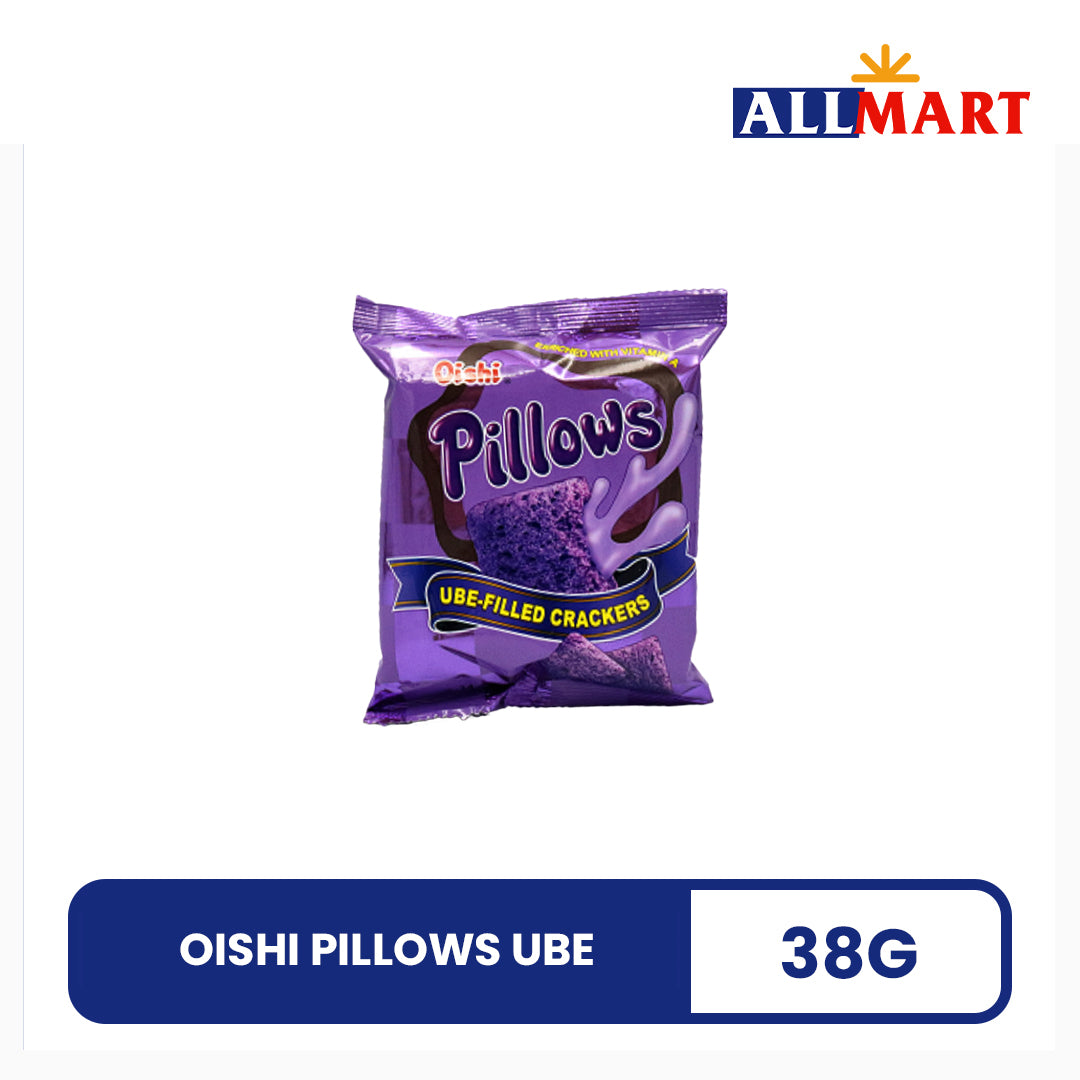 Oishi Pillows Ube 38g