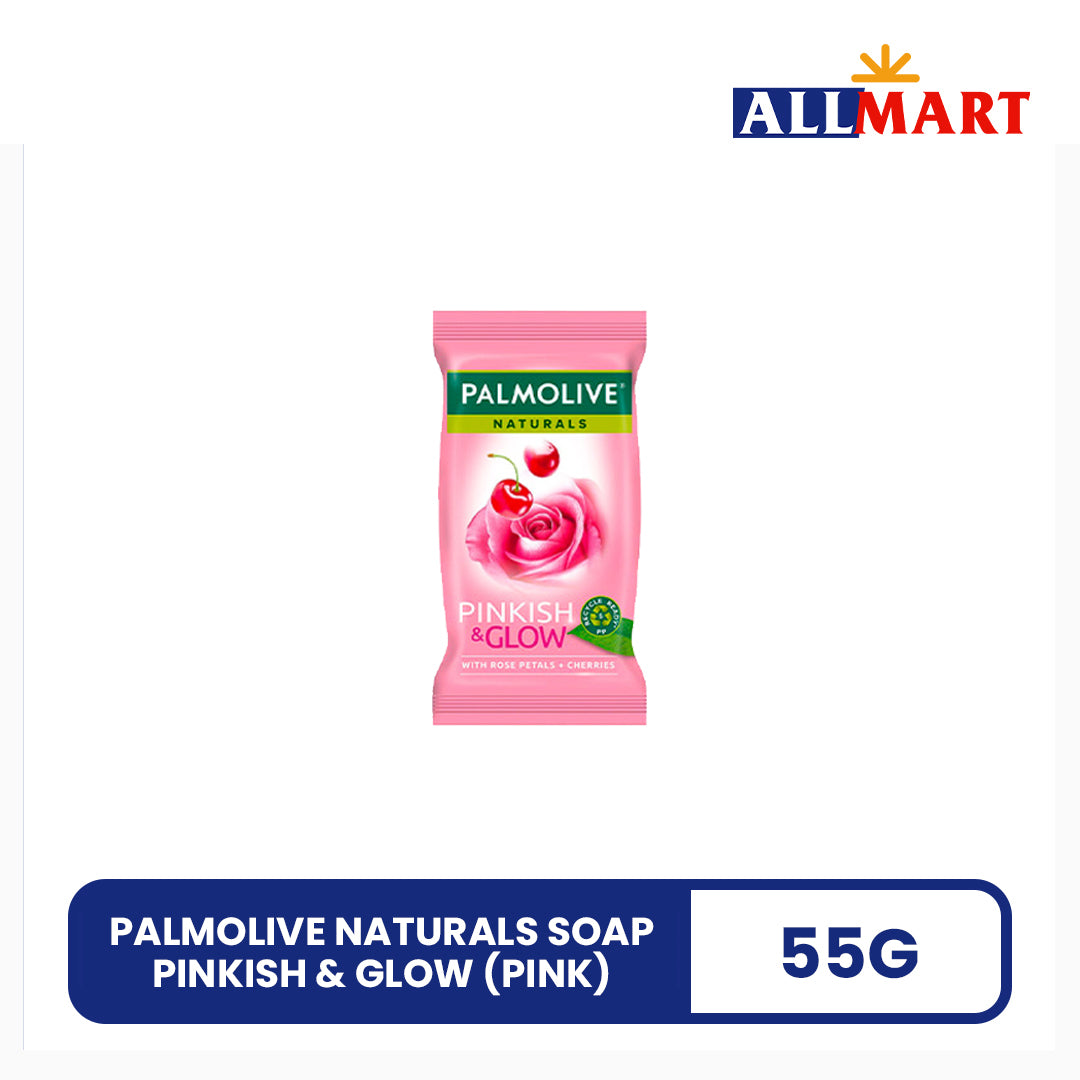 Palmolive Naturals Soap Pinkish & Glow (Pink) 55g