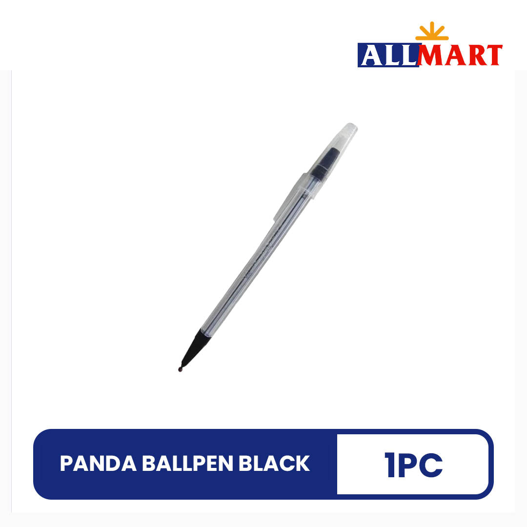 Panda Ballpen Black 1pc