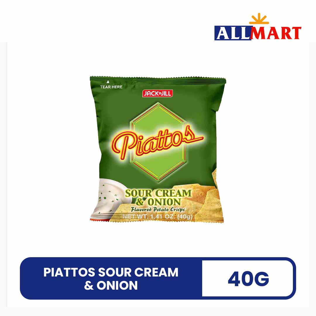 Piattos Sour Cream & Onion 40g