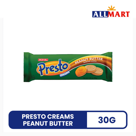 Presto Creams Peanut Butter 30g