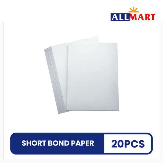 Short Bond Paper 20pcs