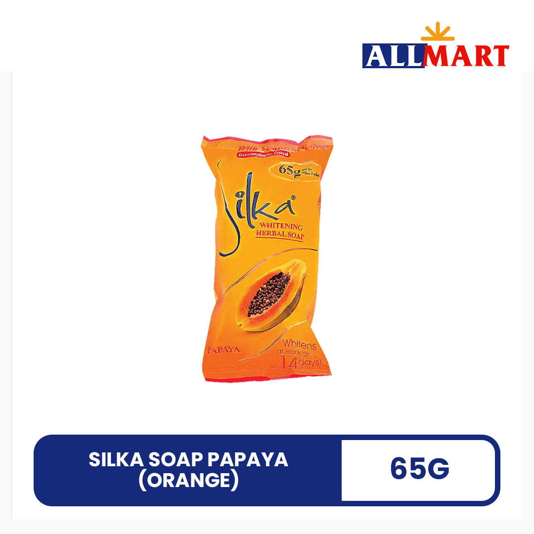 Silka Soap Papaya (Orange) 65g