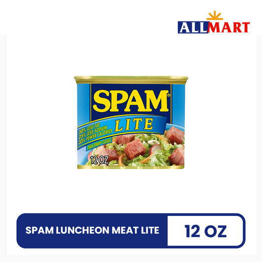 Spam Luncheon Meat Lite 12oz.