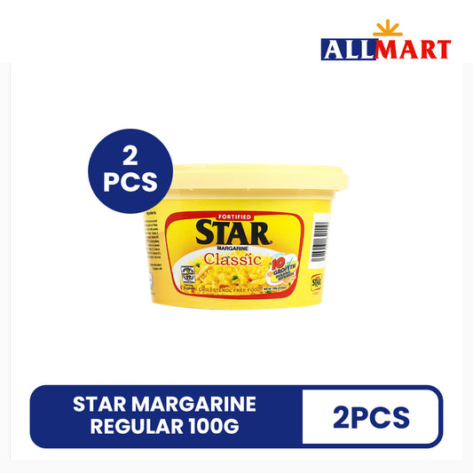 Star Margarine Regular 100g 2pcs