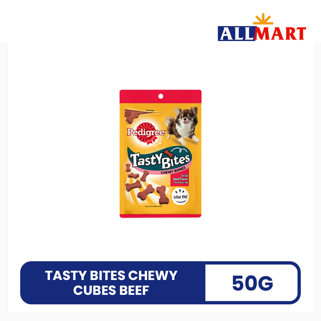 Tasty Bites Chewy Cubes Beef 50g