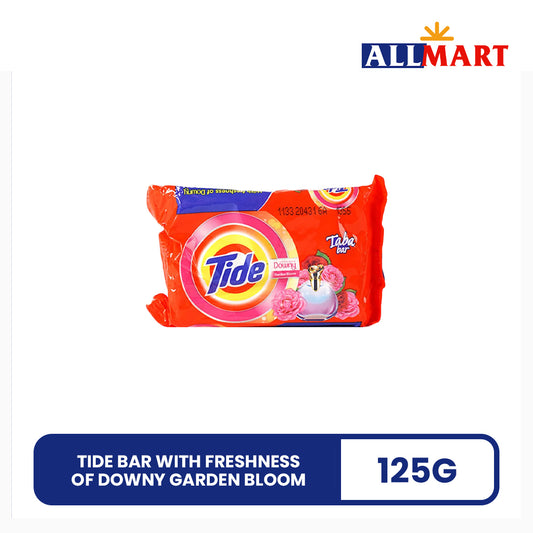 Tide Bar with Freshness of Downy Garden Bloom 125g