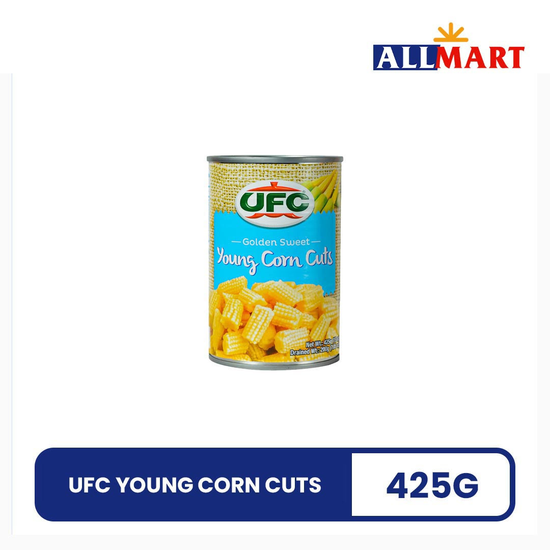 UFC Young Corn Cuts 425g