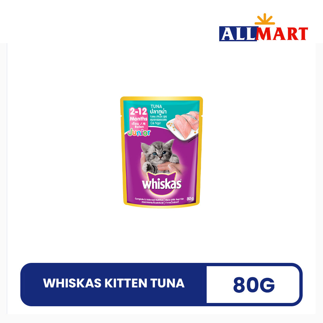 Whiskas Junior Pouch Tuna 80g